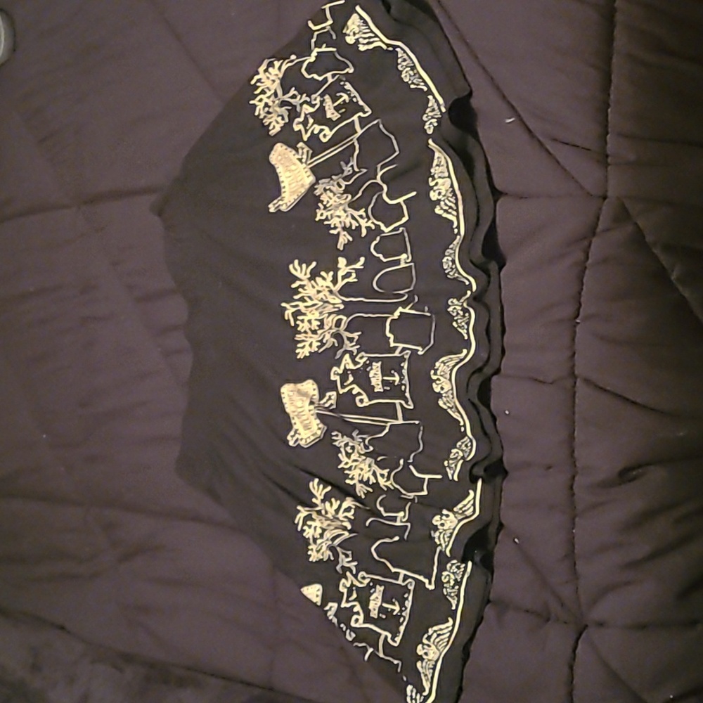 Beetlejuice size sm black skirt